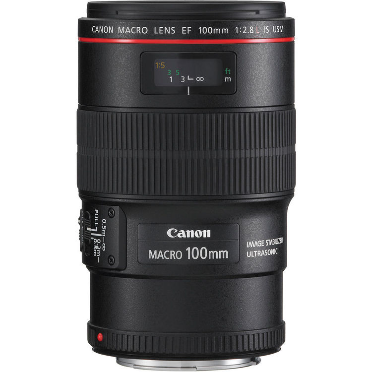 Canon Lens | EF 100mm f/2.8L IS Macro USM | Kit