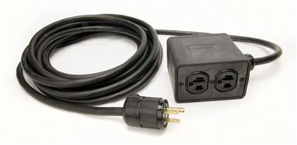Quad Box | 50' | Twist Lock | 30amp 220V