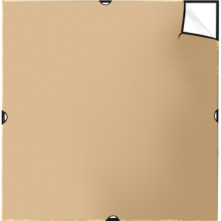 Scrim Jim | Fabric | 6x6' | Gold/White