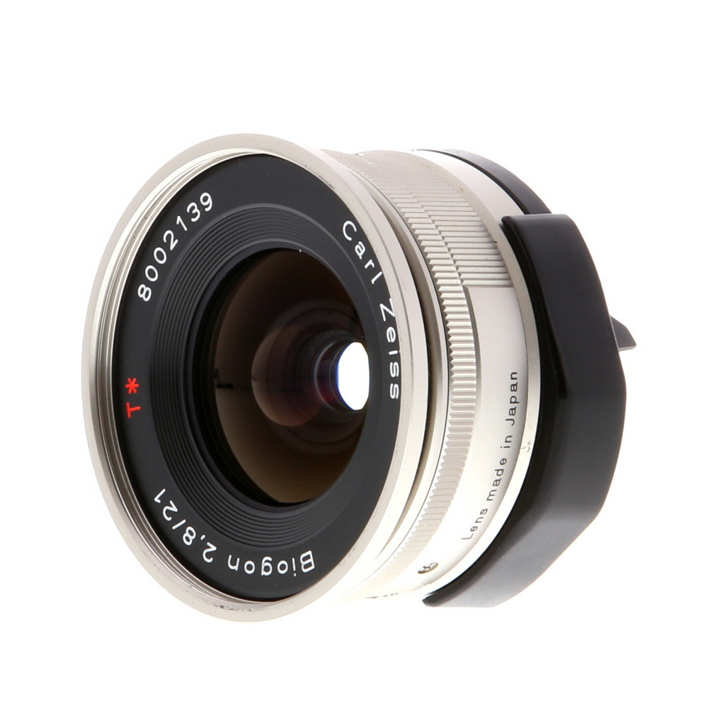 Contax Lens G 21mm f/2.8 Zeiss T* Biogon w/55mm L39 UV MC