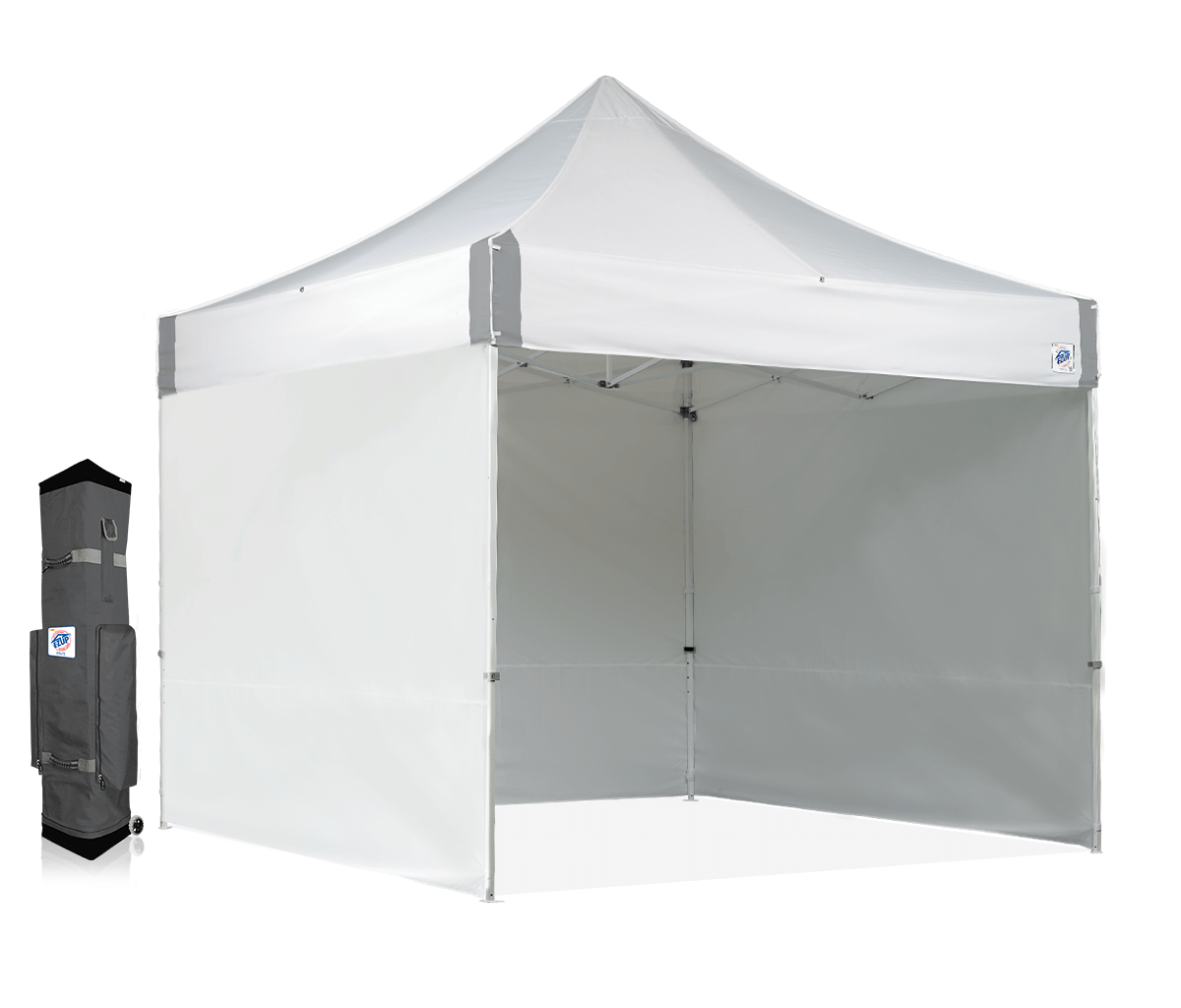 EZ UP | White Tent | 10x10 | With Side Walls