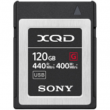 Sony | XQD | 120GB | 440 MB/S |