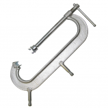 C Clamp 12" Double Stud Baby Pin
