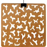 Cucoloris | 48x48 | Wood