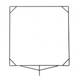 Floppy | 48"x48" | Unbleached Muslin