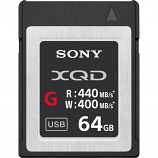 Sony | XQD | 64GB | 400 MB/S 