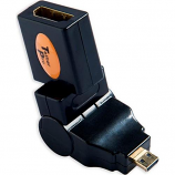 Tether Tools | HDMI F - Micro HDMI M | 360 Swivel Adapter