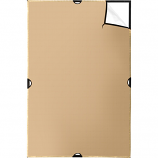 Scrim Jim | Fabric | 4x6' | Gold/White